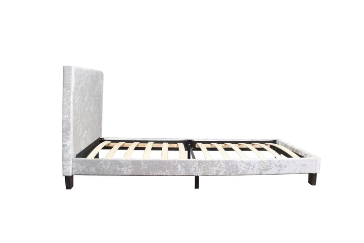 Berlin Fabric Bed with Luxury Upholstery and Sprung Slatted Base