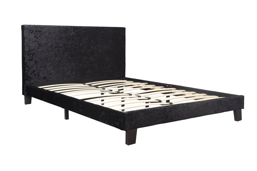 Berlin Fabric Bed with Luxury Upholstery and Sprung Slatted Base