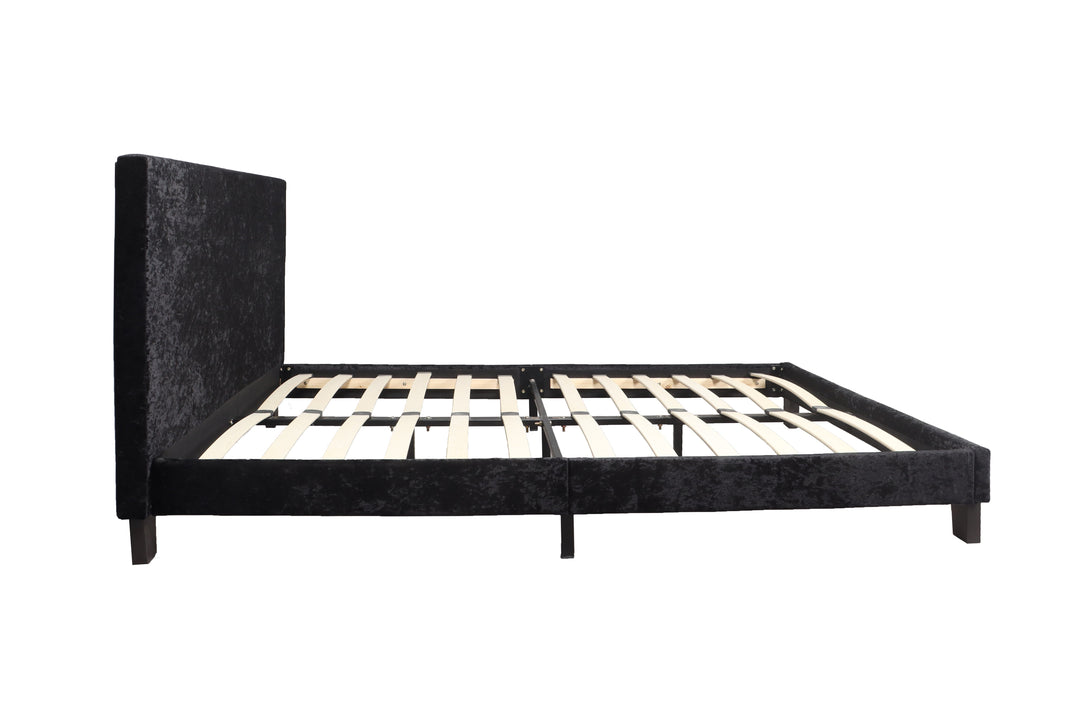 Berlin Fabric Bed with Luxury Upholstery and Sprung Slatted Base