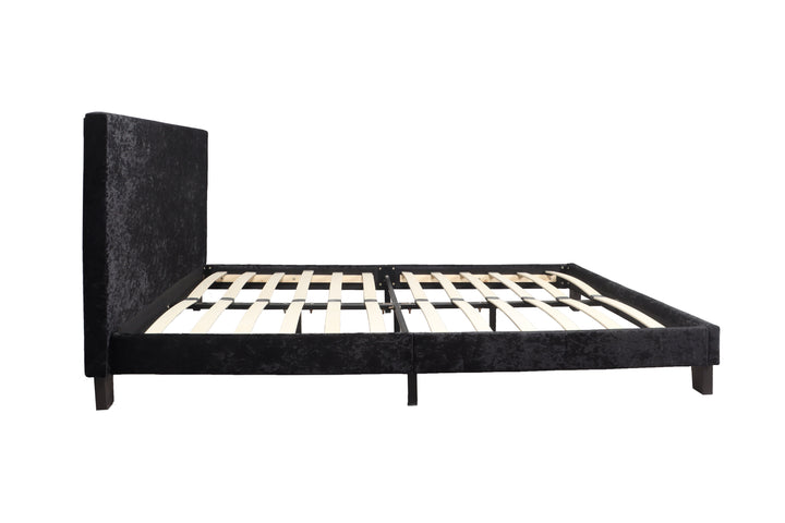 Berlin Fabric Bed with Luxury Upholstery and Sprung Slatted Base