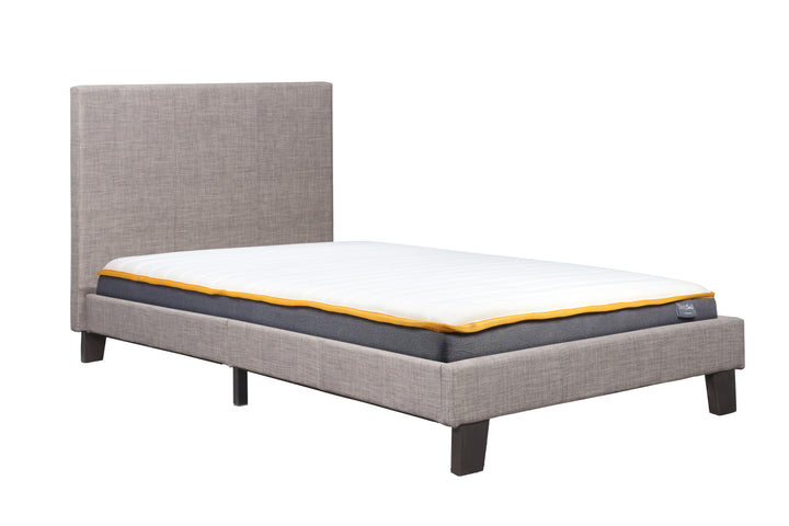 Berlin Fabric Bed with Luxury Upholstery and Sprung Slatted Base