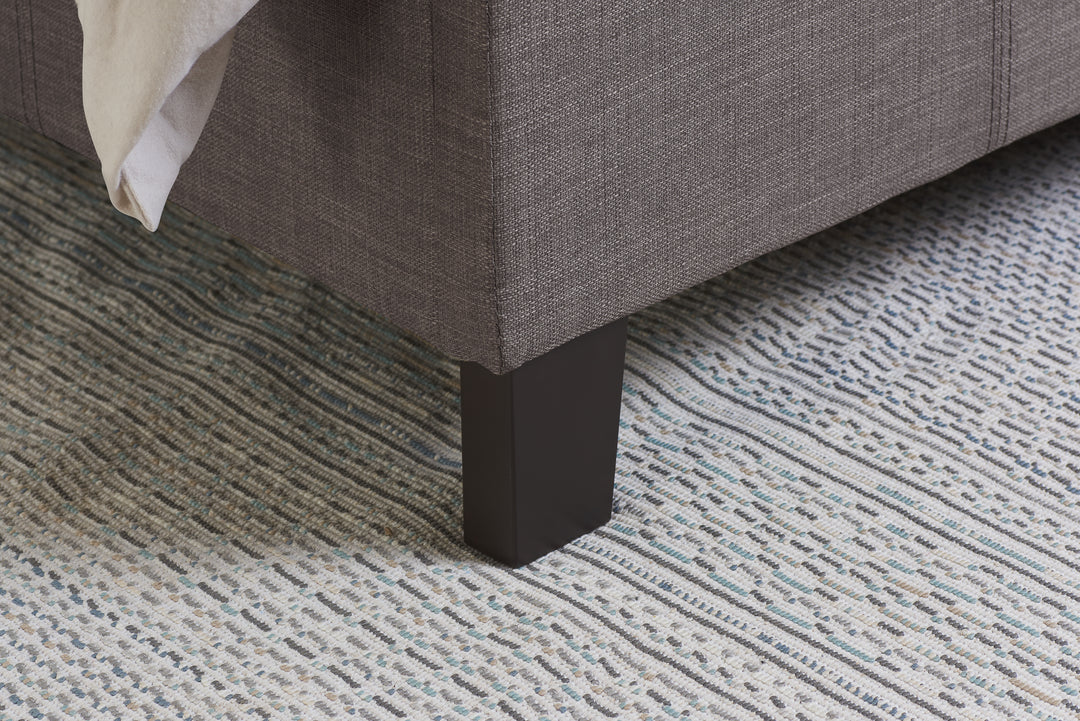 Berlin Fabric Bed with Luxury Upholstery and Sprung Slatted Base
