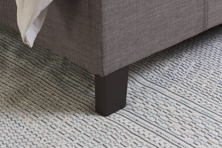 Berlin Fabric Bed with Luxury Upholstery and Sprung Slatted Base