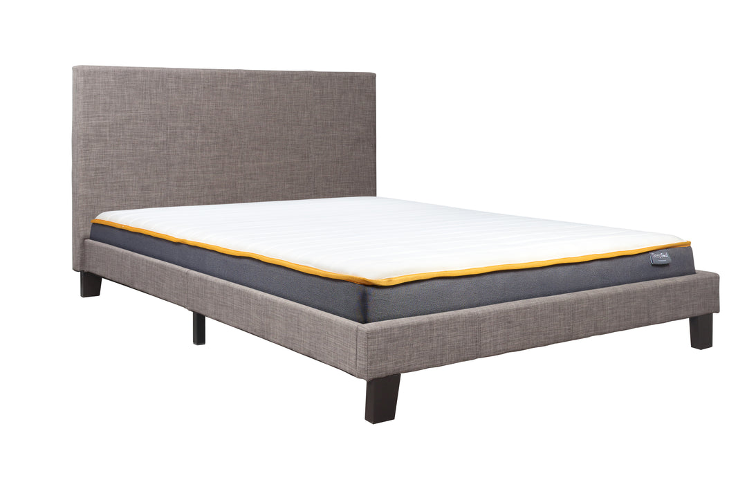 Berlin Fabric Bed with Luxury Upholstery and Sprung Slatted Base