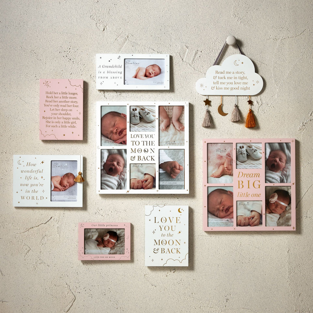 Bambino Wooden Frame "Little Man"  6x4