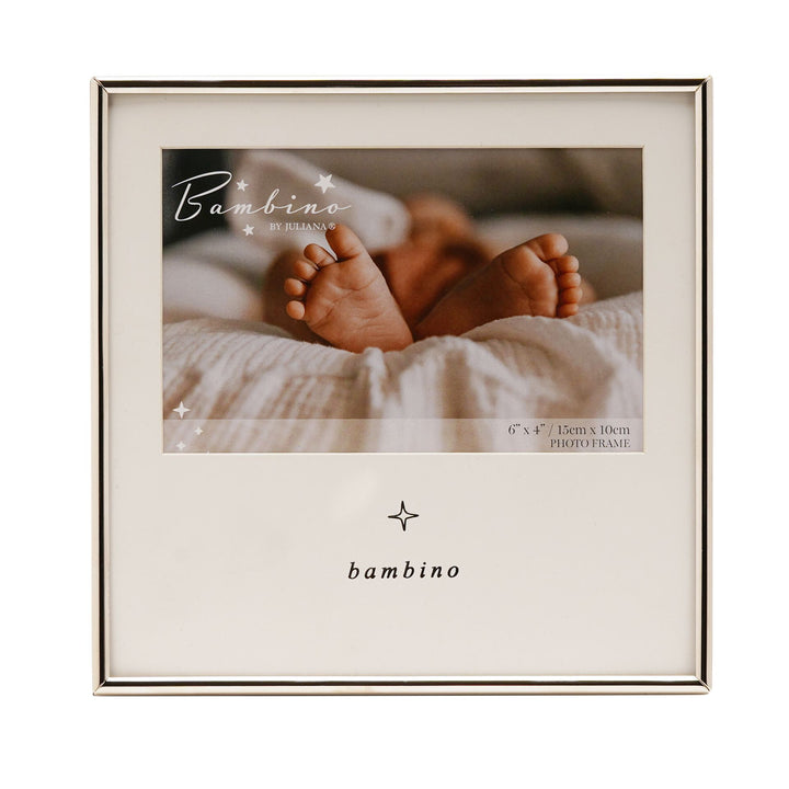 Bambino Silver Frame 6" x 4"  - Bambino