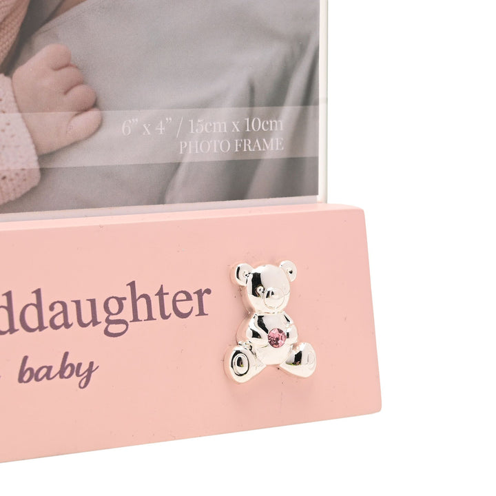 Bambino Block Frame 6" x 4" - 1st Granddaughter