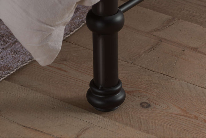 Bronte Victorian Style Bed with Sprung Slatted Base for Enhanced Comfort