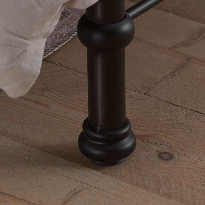 Bronte Victorian Style Bed with Sprung Slatted Base for Enhanced Comfort