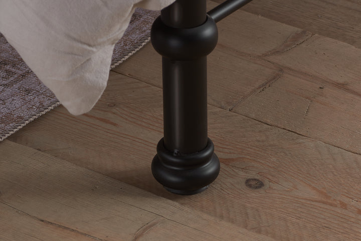 Bronte Victorian Style Bed with Sprung Slatted Base for Enhanced Comfort