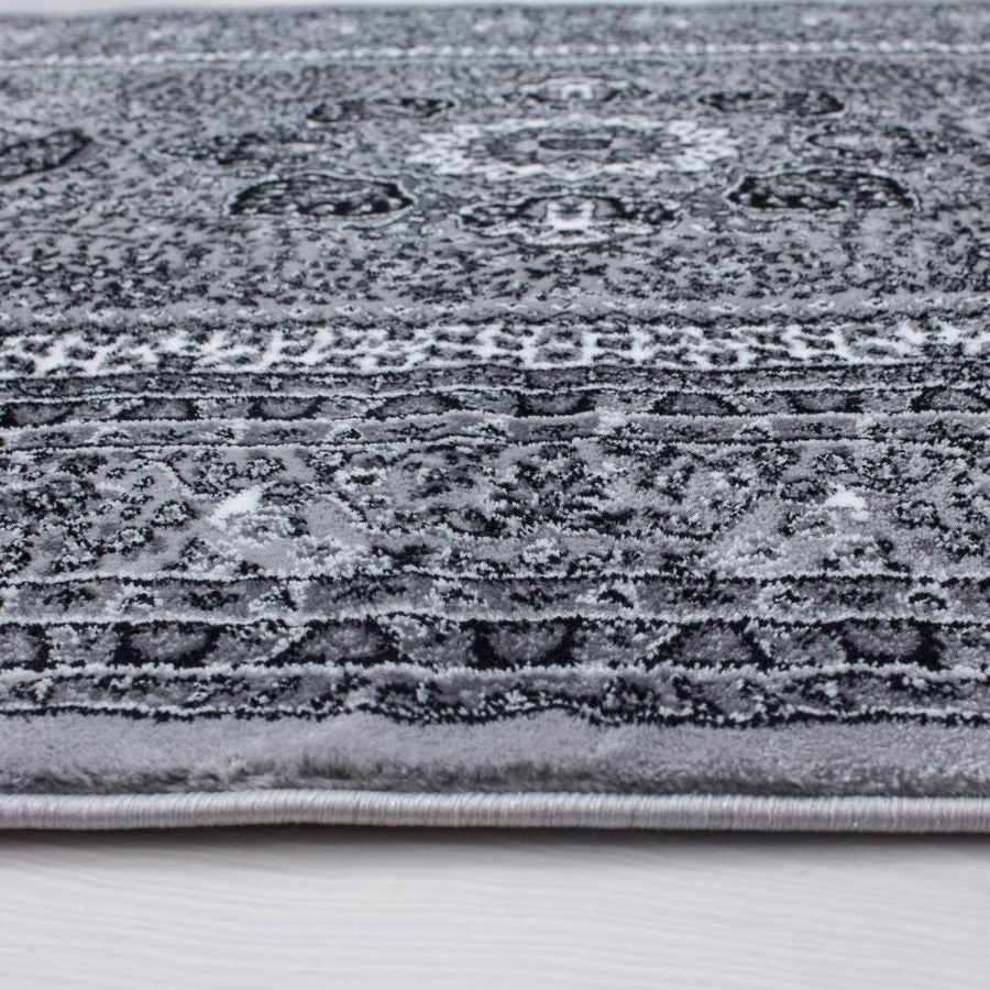 Grey Traditional Rug Vintage Oriental Style - TidySpaces