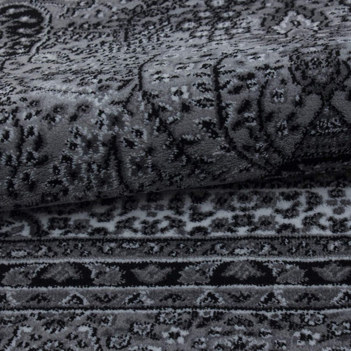 Grey Traditional Rug Vintage Oriental Style - TidySpaces