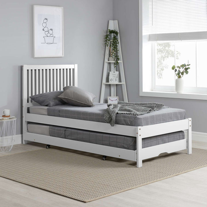 Buxton Trundle Pull Out Guest Bed with Sprung Slatted Base