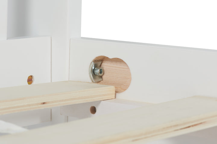 Belford Solid Pine Bed with Sprung Slatted Base for Maximum Comfort