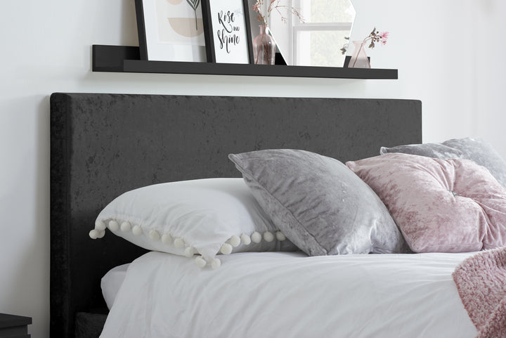 Berlin Fabric Bed with Luxury Upholstery and Sprung Slatted Base