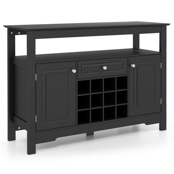 Kitchen Storage Sideboard with Removable Wine Rack and Drawer - TidySpaces