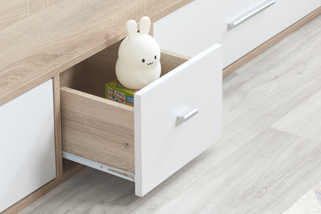 Camden Cabin Bed with Three Internal Drawers for Space-Saving Storage