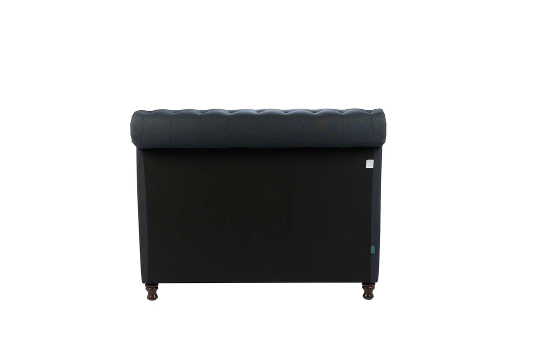 Castello Side Ottoman Bed with Gas Lift Mechanism for Flexible Storage Solutions