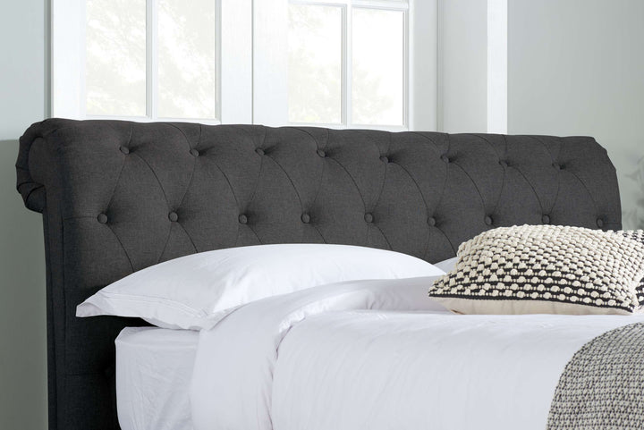 Castello Side Ottoman Bed with Gas Lift Mechanism for Flexible Storage Solutions