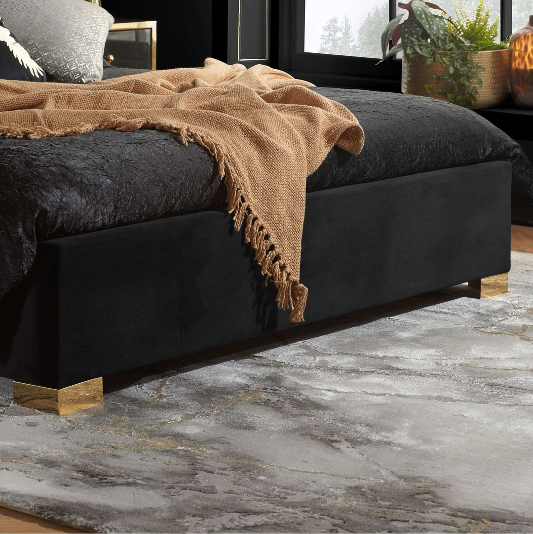 Luxury Chelsea Bed with Gold Trimmings for a Contemporary Bedroom Retreat