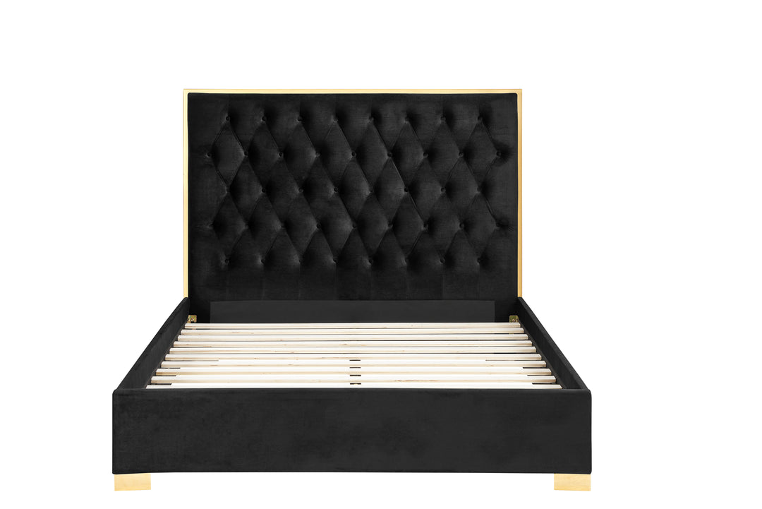 Luxury Chelsea Bed with Gold Trimmings for a Contemporary Bedroom Retreat
