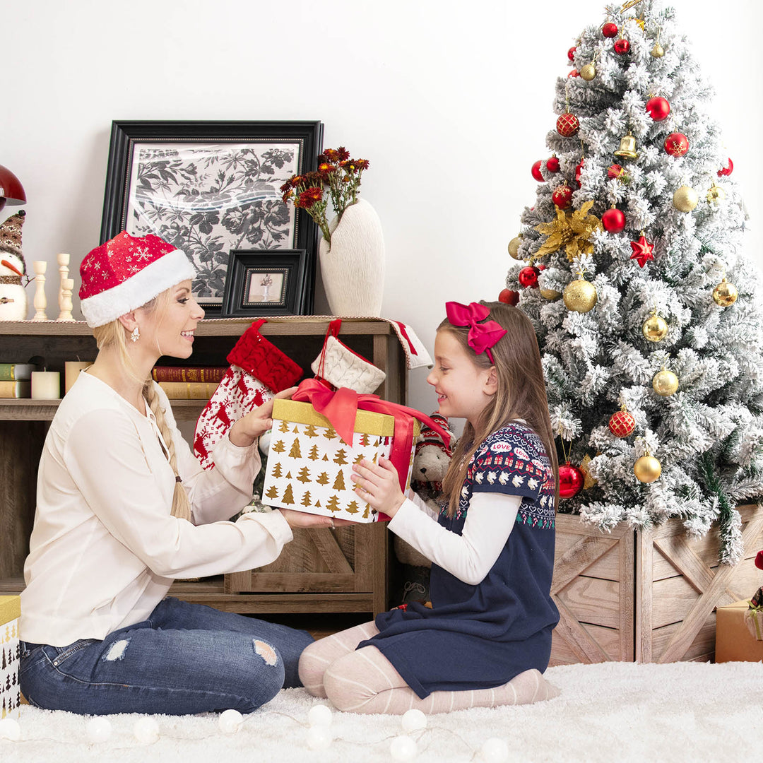 Christmas Tree Box Stand with Hook and Loop Fasteners