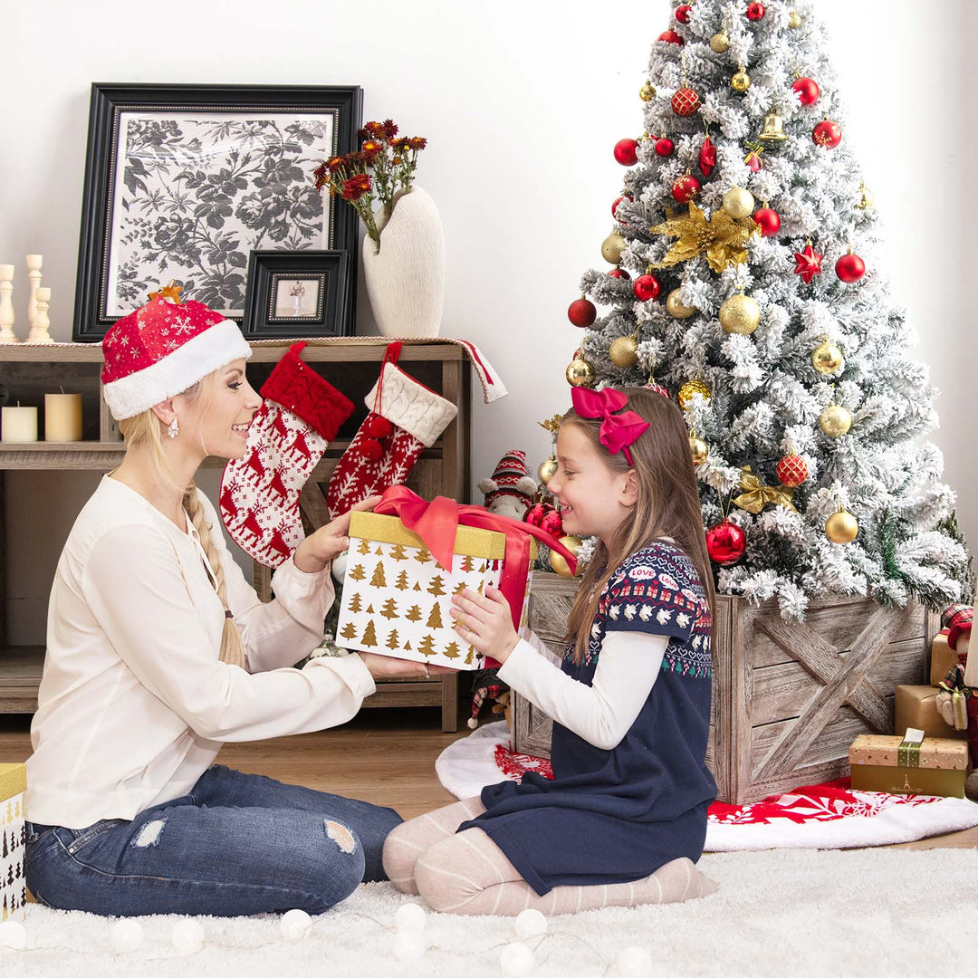 Christmas Tree Box Stand with Hook and Loop Fasteners