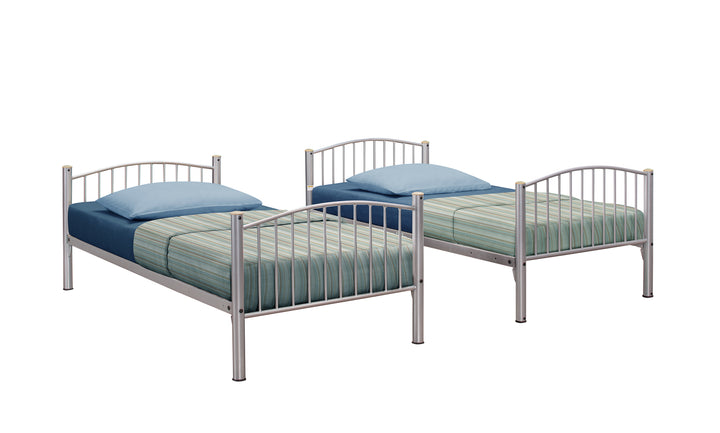 Corfu Bunk Bed with Multi Functional Design and Metallic Finish