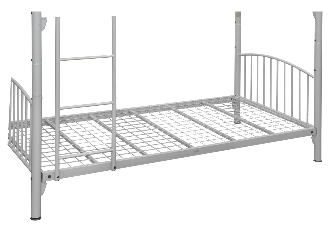 Corfu Bunk Bed with Multi Functional Design and Metallic Finish