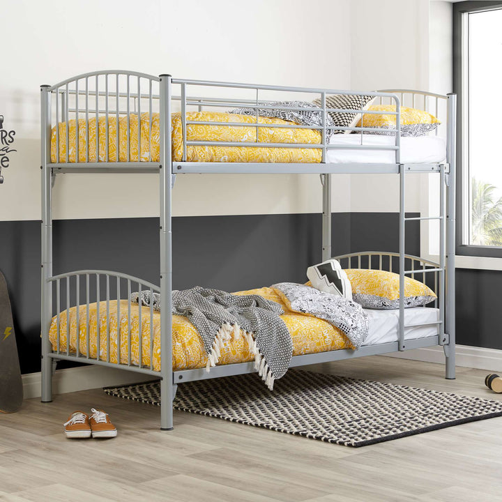 Corfu Bunk Bed with Multi Functional Design and Metallic Finish
