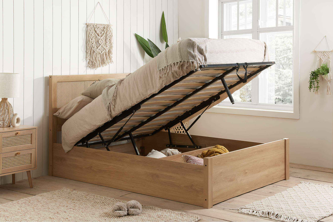 Croxley Ottoman Rattan Bed