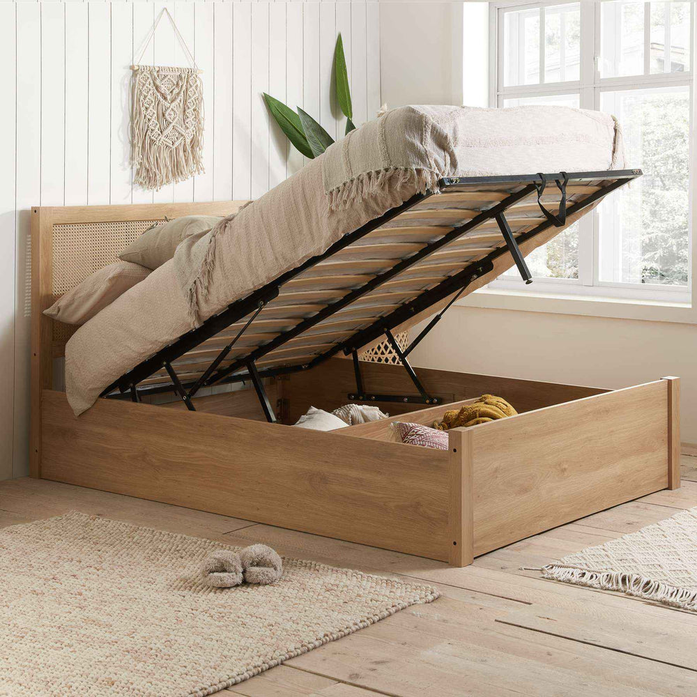 Croxley Ottoman Rattan Bed