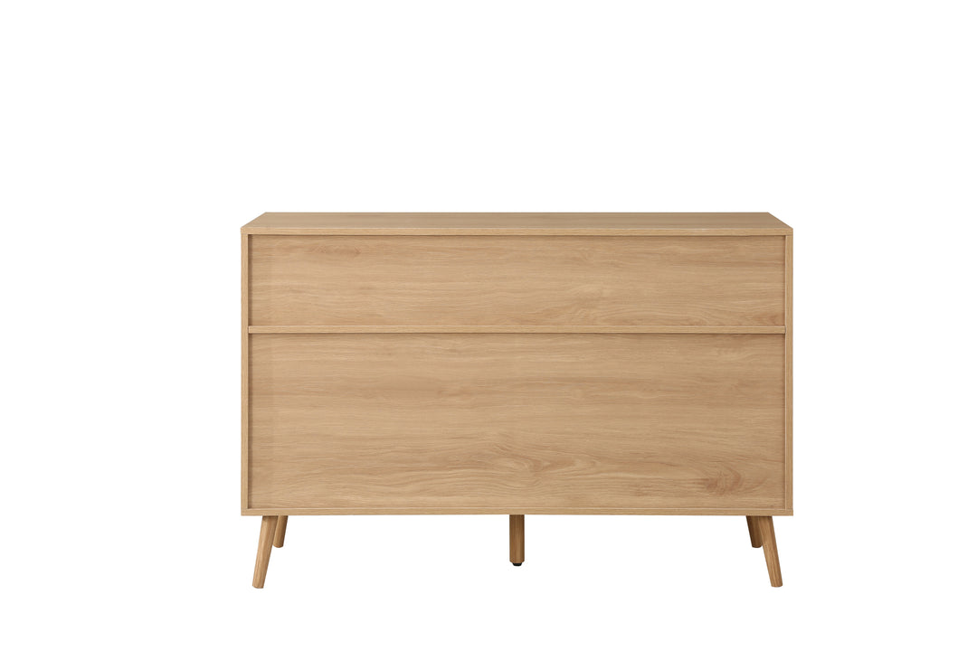 Croxley 7 Drawer Rattan Chest Stylish Storage for Home Decor