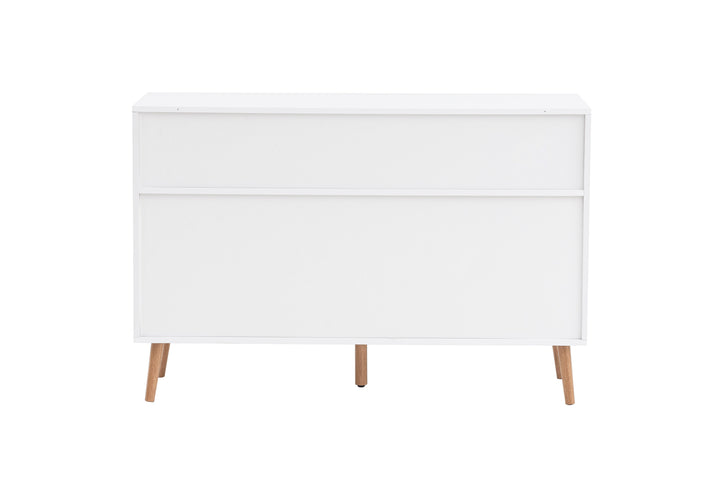 Croxley 7 Drawer Rattan Chest Stylish Storage for Home Decor