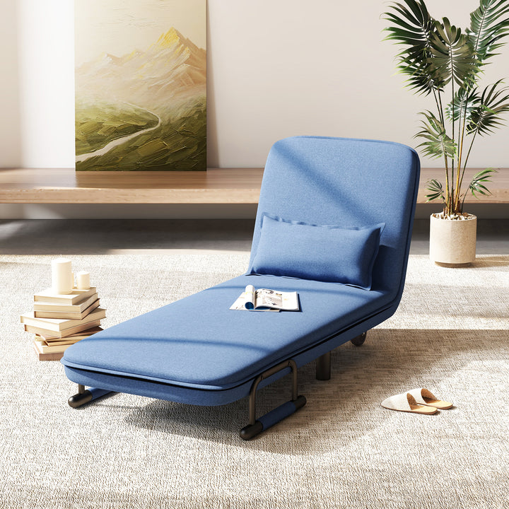 3-in-1 Convertible Sofa Bed with 5-Position Adjustable Backrest - TidySpaces
