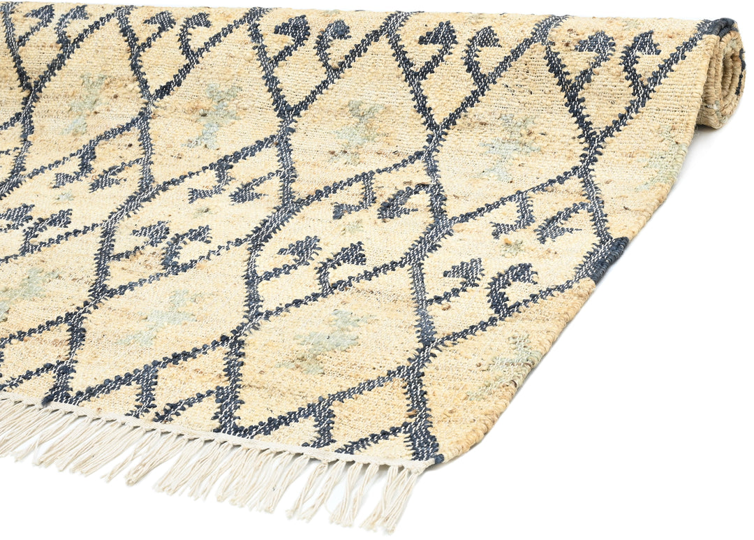 Nima Hand Woven Jute Kilim