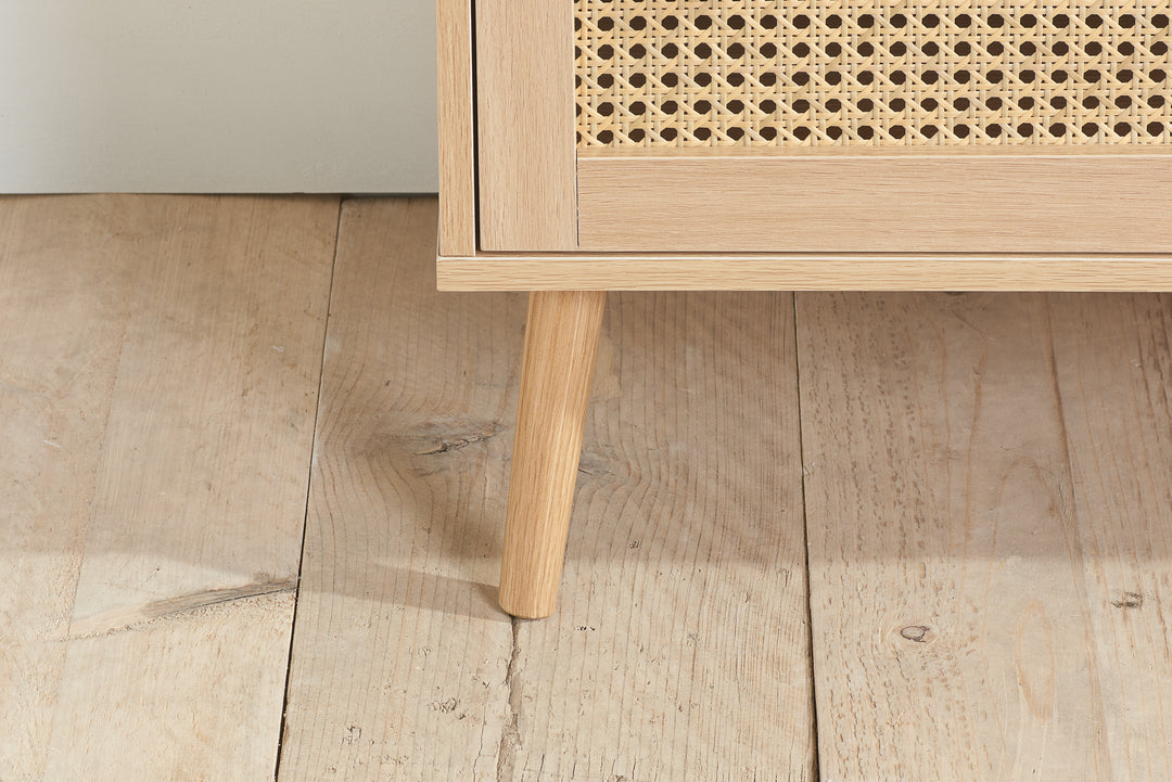 Croxley 7 Drawer Rattan Chest Stylish Storage for Home Decor