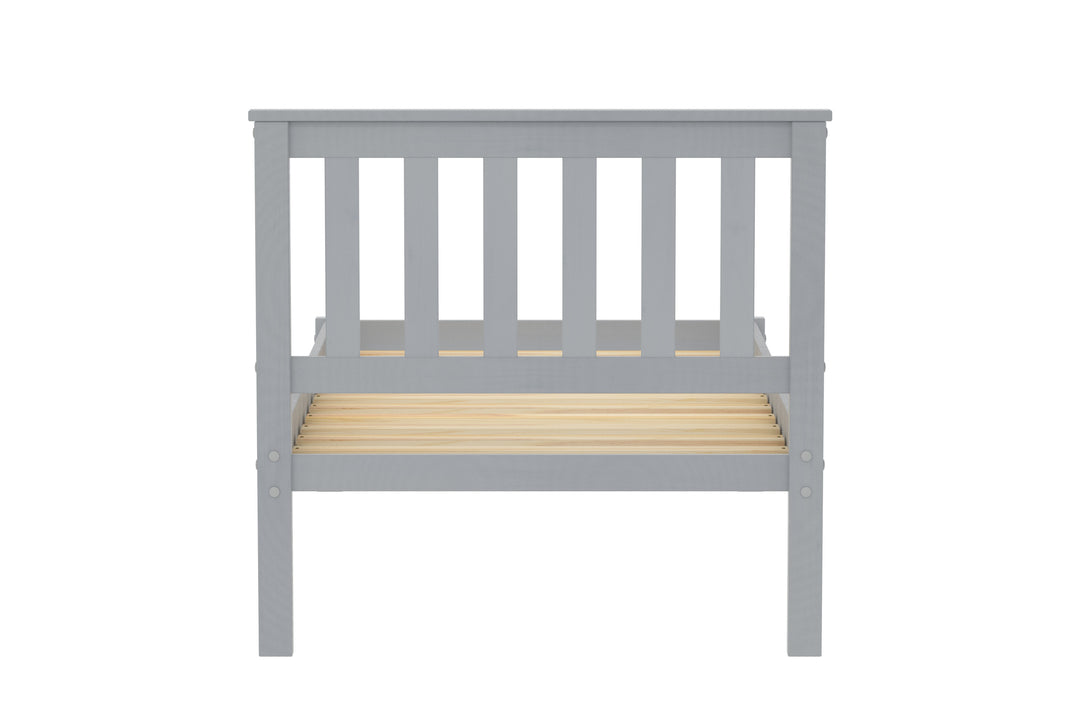 Denver Shaker Style Bed with Solid Pine Frame and Slatted Base for Firm Support
