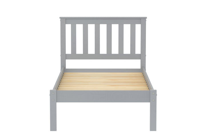 Denver Shaker Style Bed with Solid Pine Frame and Slatted Base for Firm Support