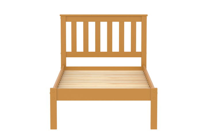 Denver Shaker Style Bed with Solid Pine Frame and Slatted Base for Firm Support