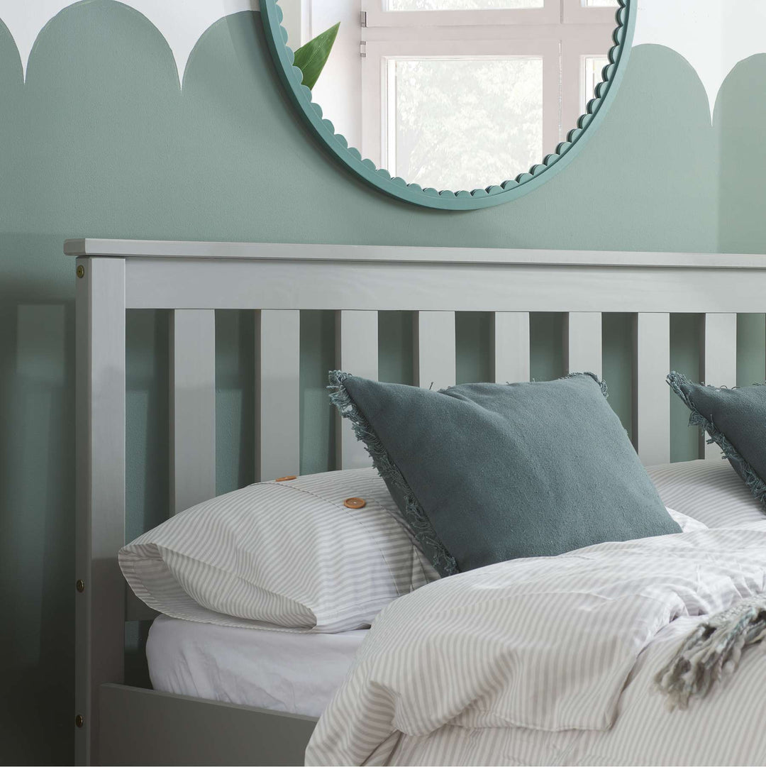 Denver Shaker Style Bed with Solid Pine Frame and Slatted Base for Firm Support