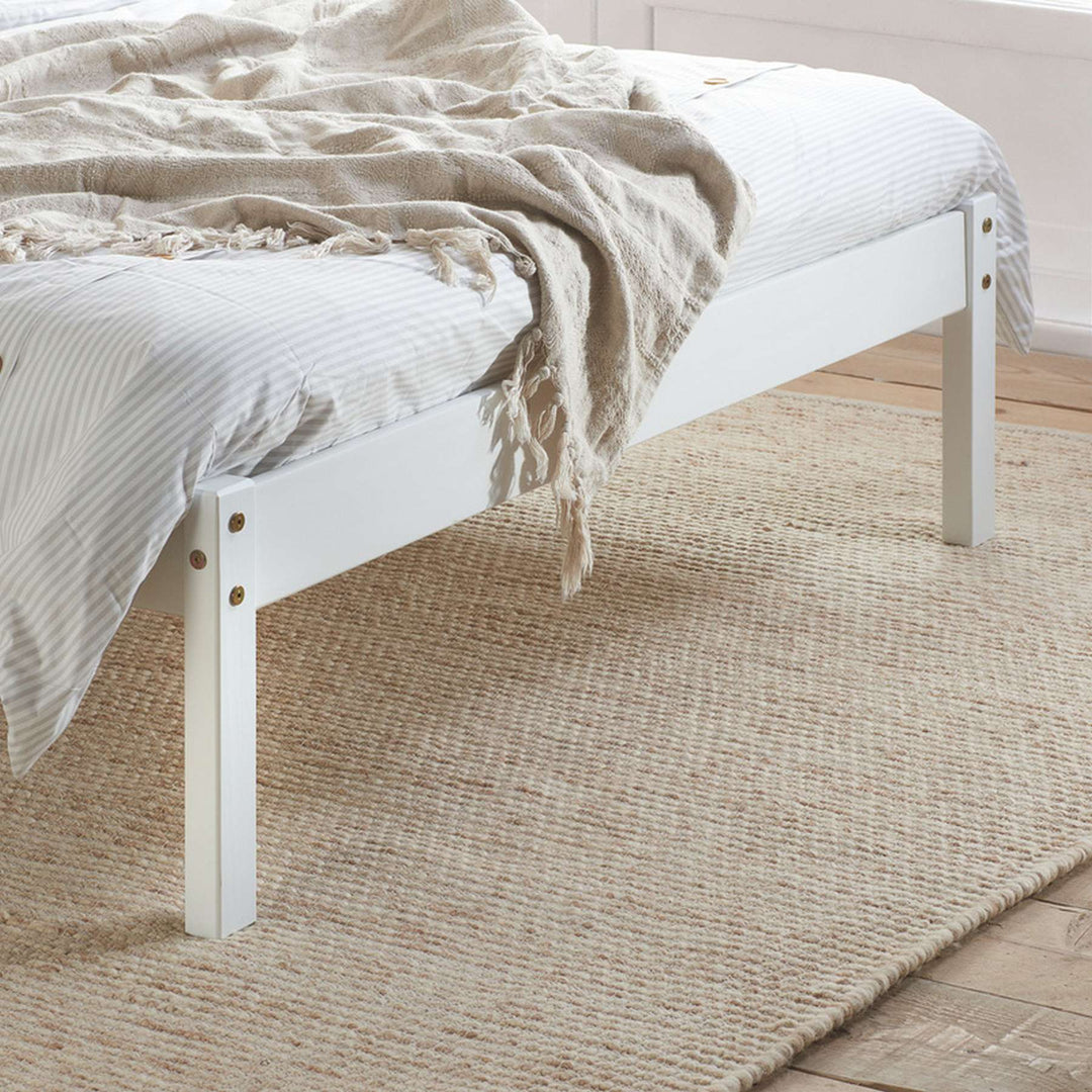 Denver Shaker Style Bed with Solid Pine Frame and Slatted Base for Firm Support