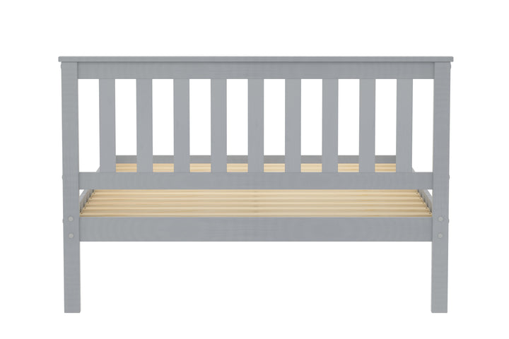 Denver Shaker Style Bed with Solid Pine Frame and Slatted Base for Firm Support