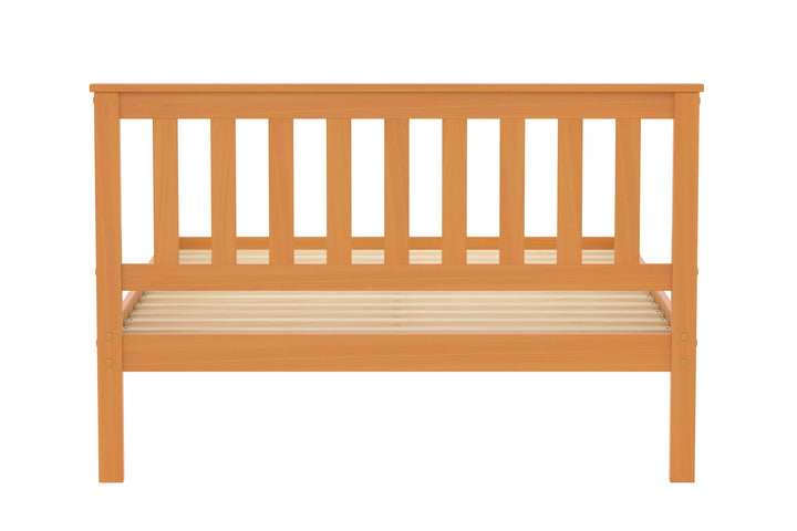 Denver Shaker Style Bed with Solid Pine Frame and Slatted Base for Firm Support