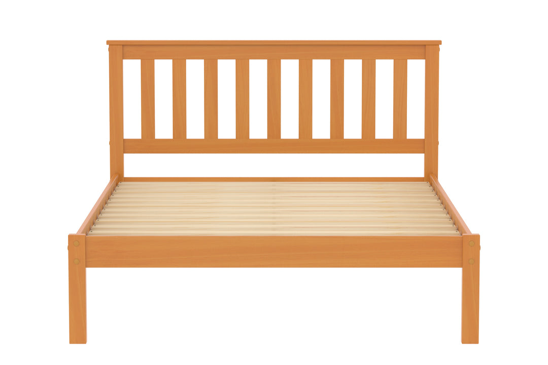 Denver Shaker Style Bed with Solid Pine Frame and Slatted Base for Firm Support