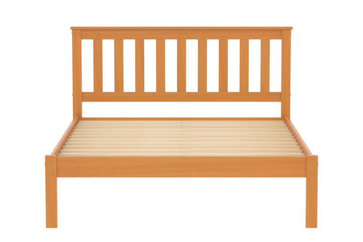 Denver Shaker Style Bed with Solid Pine Frame and Slatted Base for Firm Support