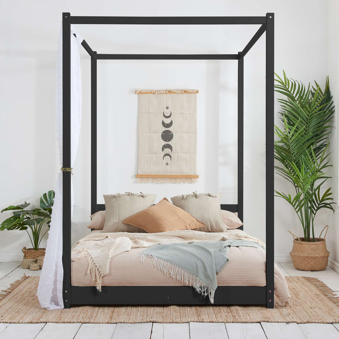 Darwin Modern Four Poster Bed with Timeless Style and Opulent Design