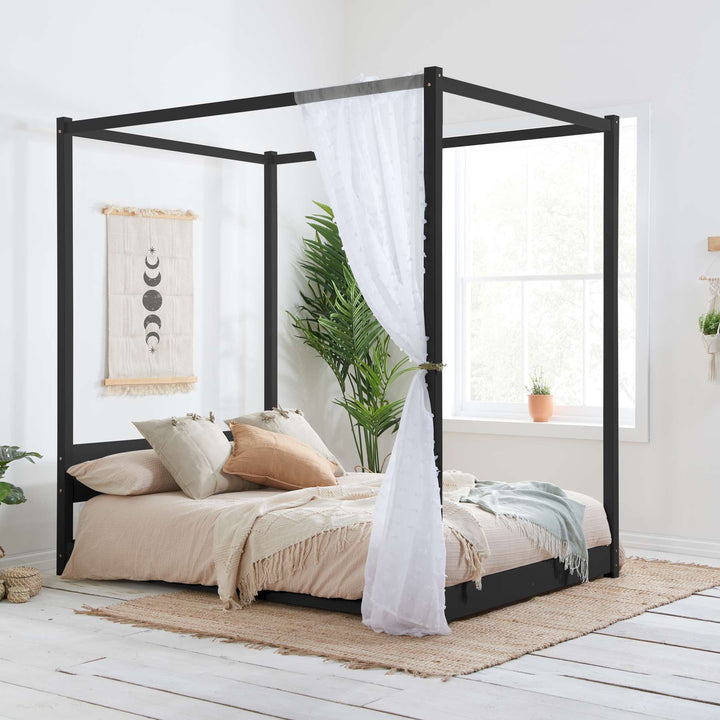 Darwin Modern Four Poster Bed with Timeless Style and Opulent Design