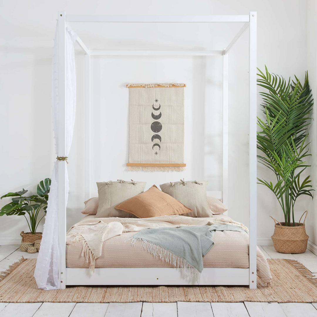 Darwin Modern Four Poster Bed with Timeless Style and Opulent Design