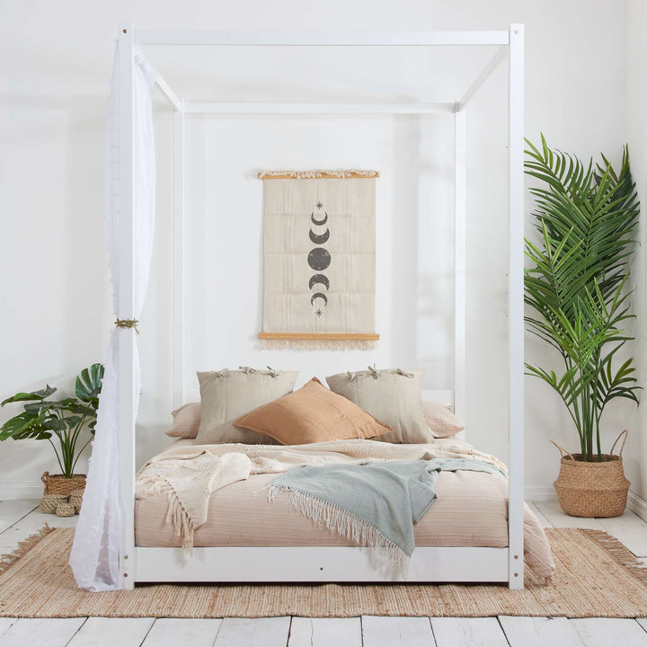 Darwin Modern Four Poster Bed with Timeless Style and Opulent Design